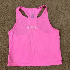 Expntl Race Day Tank - Bubble Gum Pink